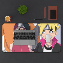 Load image into Gallery viewer, Boruto Mouse Pad (Desk Mat) With Laptop
