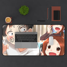 Load image into Gallery viewer, Karakai Jouzu No Takagi-san Mouse Pad (Desk Mat) With Laptop