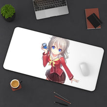 Load image into Gallery viewer, Nao Tomori With her camera Mouse Pad (Desk Mat) On Desk