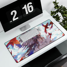 Load image into Gallery viewer, Riding on the Wind Mouse Pad (Desk Mat) With Laptop