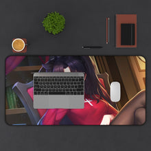 Load image into Gallery viewer, Rin Tohsaka Mouse Pad (Desk Mat) With Laptop