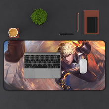 Load image into Gallery viewer, One-Punch Man Mouse Pad (Desk Mat) With Laptop