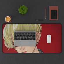 Load image into Gallery viewer, Tokyo Revengers Chifuyu Matsuno Mouse Pad (Desk Mat) With Laptop