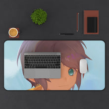 Load image into Gallery viewer, Wonder Egg Priority Mouse Pad (Desk Mat) With Laptop
