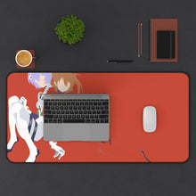 Load image into Gallery viewer, Neon Genesis Evangelion Rei Ayanami Mouse Pad (Desk Mat) With Laptop
