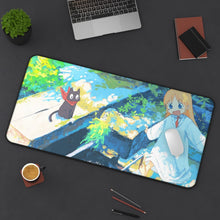 Load image into Gallery viewer, Nichijō Mouse Pad (Desk Mat) On Desk