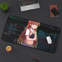 Load image into Gallery viewer, Misaka10032 Mouse Pad (Desk Mat) On Desk