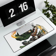 Load image into Gallery viewer, Mikasa Ackerman Mouse Pad (Desk Mat)