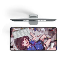 Load image into Gallery viewer, Girls und Panzer Mouse Pad (Desk Mat) On Desk