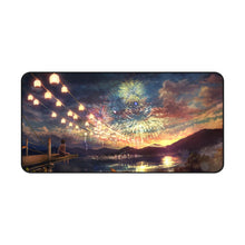 Load image into Gallery viewer, Distant Fireworks Mouse Pad (Desk Mat)