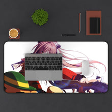 Load image into Gallery viewer, Amagi Brilliant Park Isuzu Sento Mouse Pad (Desk Mat) With Laptop