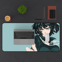 Load image into Gallery viewer, One-Punch Man Mouse Pad (Desk Mat) With Laptop
