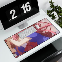 Load image into Gallery viewer, Mirai Nikki Yuno Gasai Mouse Pad (Desk Mat) With Laptop