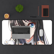 Load image into Gallery viewer, Rascal Does Not Dream Of Bunny Girl Senpai Mouse Pad (Desk Mat) With Laptop
