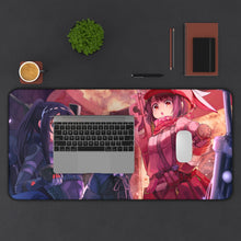 Load image into Gallery viewer, Sword Art Online Alternative: Gun Gale Online Mouse Pad (Desk Mat) With Laptop