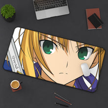 Load image into Gallery viewer, Saber (Fate Series) Mouse Pad (Desk Mat) On Desk