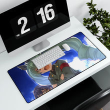 Load image into Gallery viewer, Girls und Panzer Mouse Pad (Desk Mat) With Laptop