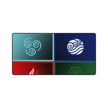Load image into Gallery viewer, Bending Emblems by mr-droy on DeviantArt Mouse Pad (Desk Mat)