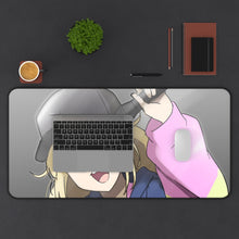 Load image into Gallery viewer, Ya Boy Kongming! Eiko Tsukimi Mouse Pad (Desk Mat) With Laptop
