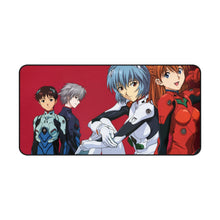 Load image into Gallery viewer, Neon Genesis Evangelion Shinji Ikari, Rei Ayanami, Kaworu Nagisa Mouse Pad (Desk Mat)