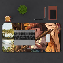 Load image into Gallery viewer, Grave of the Fireflies Mouse Pad (Desk Mat) With Laptop