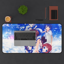 Load image into Gallery viewer, Nagi No Asukara Mouse Pad (Desk Mat) With Laptop