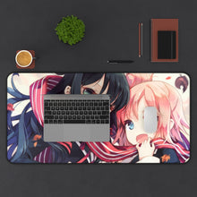 Load image into Gallery viewer, My Teen Romantic Comedy SNAFU Yukino Yukinoshita, Yui Yuigahama Mouse Pad (Desk Mat) With Laptop
