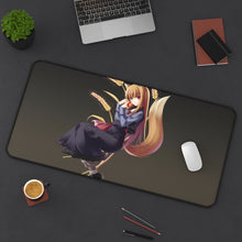 Load image into Gallery viewer, Spice And Wolf Mouse Pad (Desk Mat) On Desk