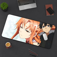 Load image into Gallery viewer, Sword Art Online Mouse Pad (Desk Mat) On Desk