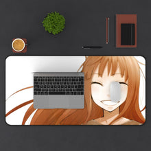 Load image into Gallery viewer, Spice And Wolf Mouse Pad (Desk Mat) With Laptop