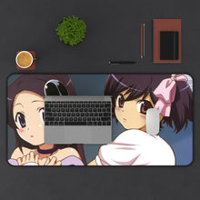 Load image into Gallery viewer, The World God Only Knows Mouse Pad (Desk Mat) With Laptop