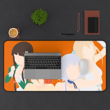 Load image into Gallery viewer, Amagi Brilliant Park Mouse Pad (Desk Mat) With Laptop