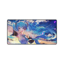 Load image into Gallery viewer, Anime, Girl, Singing, Hatsune Miku, Vocaloid, Mouse Pad (Desk Mat)