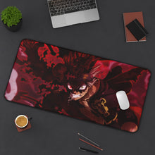 Load image into Gallery viewer, Black Clover Asta Mouse Pad (Desk Mat) On Desk
