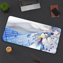 Load image into Gallery viewer, Puella Magi Madoka Magica Sayaka Miki Mouse Pad (Desk Mat) On Desk