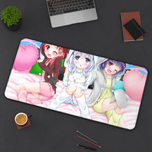 Load image into Gallery viewer, Is The Order A Rabbit? Mouse Pad (Desk Mat) On Desk