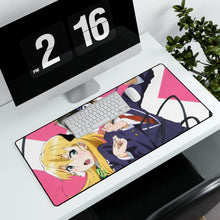 Load image into Gallery viewer, Anime Gamers! Mouse Pad (Desk Mat) With Laptop