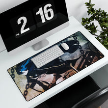 Load image into Gallery viewer, Black Rock Shooter Mouse Pad (Desk Mat)