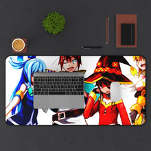 Load image into Gallery viewer, KonoSuba Mouse Pad (Desk Mat) With Laptop