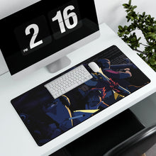 Load image into Gallery viewer, Cowboy Bebop Spike Spiegel, Faye Valentine, Jet Black, Ein Mouse Pad (Desk Mat) With Laptop