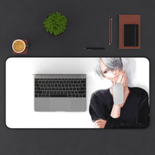 Load image into Gallery viewer, Yuri!!! On Ice Victor Nikiforov Mouse Pad (Desk Mat) With Laptop