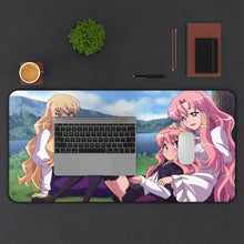 Load image into Gallery viewer, Zero No Tsukaima Mouse Pad (Desk Mat) With Laptop