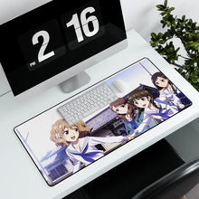Load image into Gallery viewer, Hanasaku Iroha Mouse Pad (Desk Mat) With Laptop