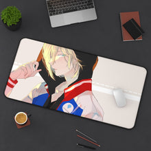 Load image into Gallery viewer, Yuri!!! On Ice Mouse Pad (Desk Mat) On Desk
