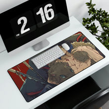 Load image into Gallery viewer, Inosuke Hashibira, (Kimetsu no Yaiba), Unmasked, Mouse Pad (Desk Mat)