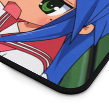 Load image into Gallery viewer, Lucky Star Konata Izumi, Kagami Hiiragi, Tsukasa Hiiragi, Miyuki Takara Mouse Pad (Desk Mat) Hemmed Edge