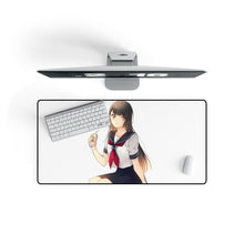Load image into Gallery viewer, Anime Girl Mouse Pad (Desk Mat) On Desk