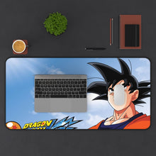 Load image into Gallery viewer, Goku Mouse Pad (Desk Mat) With Laptop