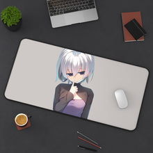 Load image into Gallery viewer, Darker Than Black Yin Mouse Pad (Desk Mat) On Desk