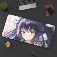 Load image into Gallery viewer, Is It Wrong To Try To Pick Up Girls In A Dungeon? Mouse Pad (Desk Mat) On Desk